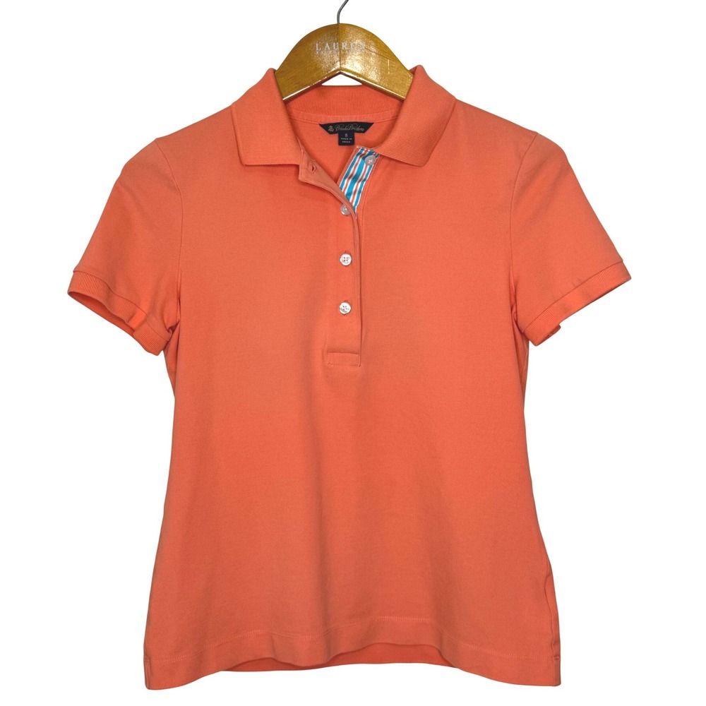 Brooks Brothers Golf Polo Women's Small‎ Peach